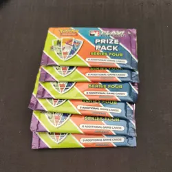 Play! Pokemon Prize Pack Series 4 - Six Pack Lot! - Image 1