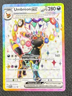 Pokemon TCG Umbreon ex Umbreon Promo Holo176 PROMO Pack Fresh - Image 1