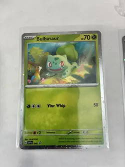 Pokemon 151 Charmander Bulbasaur Squirtle SVP 046 047 048 Cosmos holo promo set! - Image 2