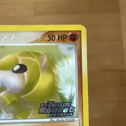 Pokemon Sandshrew 74/109 EX Team Rocket Returns Reverse Holo Rare English - Image 3