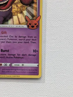 Gengar 057/198 Holo Promo Trick or Trade BOOster Pokemon Holo Near Mint - Image 3