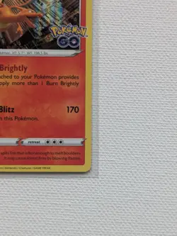 Charizard 010/078 Holo Rare Pokemon GO Pokemon Near Mint - Image 3