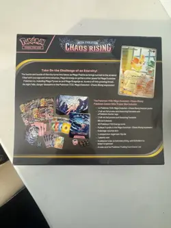 Pokemon Center Mega Evolution Chaos Rising Elite Trainer Box ETB Sealed - Image 3