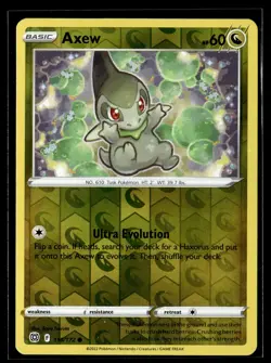 Pokemon TCG SWSH09: Brilliant Stars #110/172 Axew Reverse Holo - Image 1