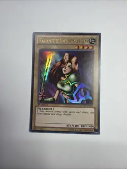 Yugioh Kanan The Swordmistress LCYW-EN228 1st Edition Ultra Rare Holo - Image 1