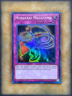 Yugioh Musakani Magatama SPWA-EN055 Super Rare 1st Ed NM - Image 1