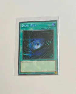 Yu-Gi-Oh! Dark Hole #MP25-EN130 Prismatic Secret Rare 1st Edition (NM) - Image 1