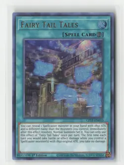 Fairy Tail Tales GFTP-EN010 Ghosts From the Past Yu-Gi-Oh 1st Edition NM - Image 1