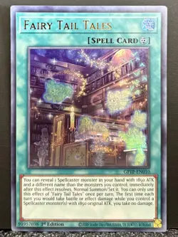 Yu-Gi-Oh! Ghosts from the Past {{ Fairy Tail Tales }} GFTP-EN010~1st Ed~UR~L@@K - Image 1