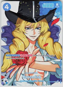 Cavendish (SP) Foil OP10-045 The Time of Battle One Piece - Image 1