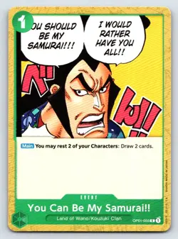 One Piece You Can Be My Samurai!! OP01-055 - Image 1