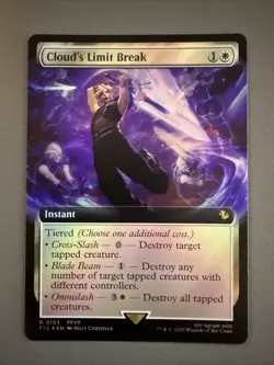 Cloud's Limit Break (Extended Art) Commander: Final Fantasy Foil - Image 1