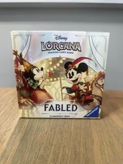 New Disney Lorcana TCG Fabled Illumineer's Trove Factory Sealed Box - Image 1