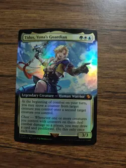 Tidus, Yuna's Guardian (Extended Art) Commander: Final Fantasy Foil - Image 1
