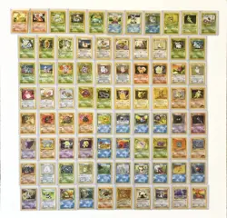15 Card Lot Pokemon Card 100% Vintage WOTC 1999 Base Set - Image 1