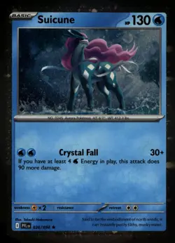 Suicune (Cosmos Holo) 026/094 Rare Miscellaneous Cards & Products Pokemon NM - Image 1