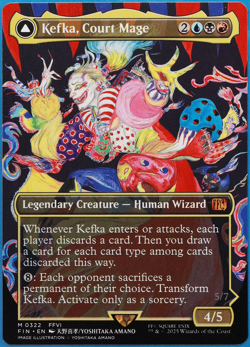 Kefka, Court Mage (Borderless Artist 322) Final Fantasy MINT (502881) ABUGames - Image 1