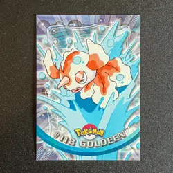Goldeen #118 Topps Series 3 Non Holo Pokemon Card - Image 1