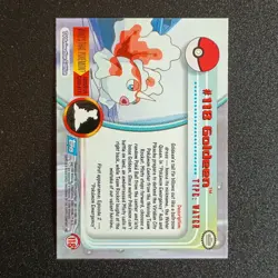 Goldeen #118 Topps Series 3 Non Holo Pokemon Card - Image 2