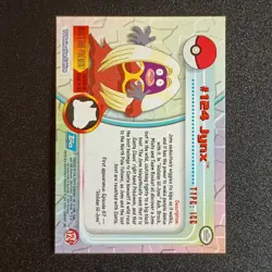 Jynx #124 Topps Series 3 Non Holo Pokemon Card - Image 2