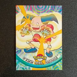 Mr. Mime #122 Topps Series 3 Non Holo Pokemon Card - Image 1