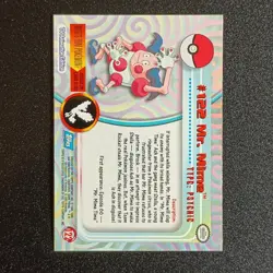 Mr. Mime #122 Topps Series 3 Non Holo Pokemon Card - Image 2