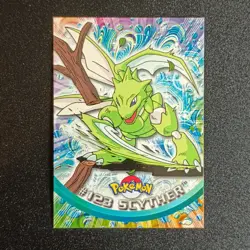 Scyther #123 Topps Series 3 Non Holo Pokemon Card - Image 1