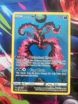 Galarian Moltres SWSH284 SWSH: Pokemon Sword & Shield Promo Cards Holo Near Mint - Image 1