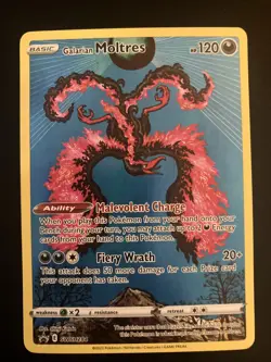 Galarian Moltres Holo Promo SWSH: Sword & Shield Promo Cards SWSH284 NM - Image 1