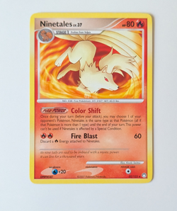 Ninetales 32/123 Mysterious Treasures Regular Non Holo Rare Pokemon Card NM - Image 1