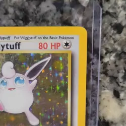 Pokemon TCG Wigglytuff Holo Rare Card 16/64 Unlimited Jungle 1999 HP - Image 4