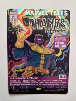 Thanos, The Mad Titan M 0400 Foil - Magic: The Gathering - Marvel Super Heroes - Image 1