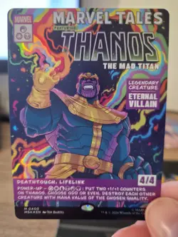 Thanos, The Mad Titan M 0400 Foil - Magic: The Gathering - Marvel Super Heroes - Image 3