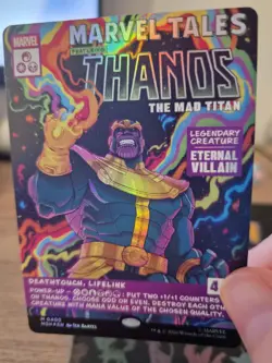 Thanos, The Mad Titan M 0400 Foil - Magic: The Gathering - Marvel Super Heroes - Image 5