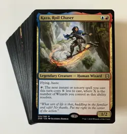 MTG Magic The Gathering Kaza, Roil Chaser 100 Card Budget Commander Deck - Image 1