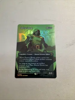 Doctor Doom (Borderless) (0365) Marvel Super Heroes Foil - Image 1