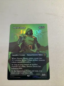 Doctor Doom (Borderless) (0365) Marvel Super Heroes Foil - Image 3