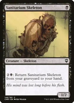 NM Foil - Sanitarium Skeleton [CMR - 148] Commander Legends - Image 1
