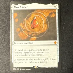 Wizards of the Coast Mox Amber Dominaria 224/269 Mythic English NM - Image 1