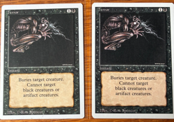 Terror x 2 - MTG - Revised Edition - Image 1