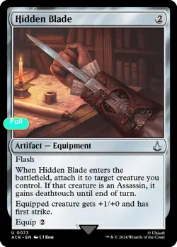 Hidden Blade - Foil - ACR - 73 NM/LP - Image 1