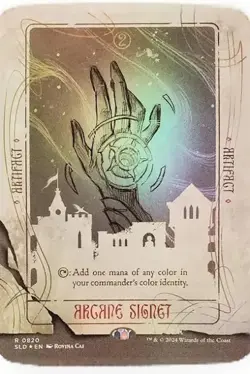 Arcane Signet (0820) (Rainbow Foil) Secret Lair Drop Foil - Image 1
