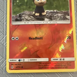 Pokemon TCG Litleo 18/131 SM Forbidden Light Reverse Holo Eng 2018 C 70HP - Image 3