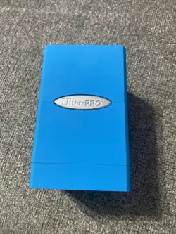 Ultra Pro Satin Tower Deck Box - Carolina Blue - Image 3