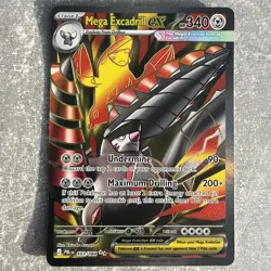 Mega Excadrill Ex 103/084 - Ultra Rare - Pitch Black - Pokemon TCG Pack Fresh - Image 1