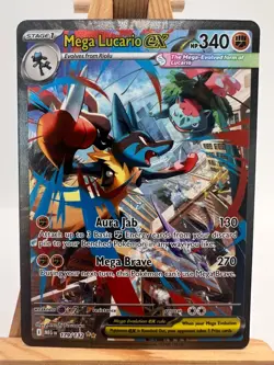 Pokemon Mega Evolutions - 179/132 Mega Lucario ex- SIR - NM/M - Image 1