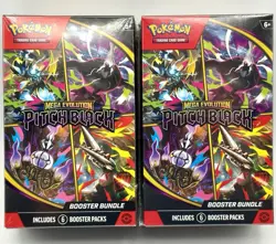 Pokemon TCG Pitch Black Booster Bundle Box Wave 1 Factory Sealed Lot Of 2 ✅ - Image 1
