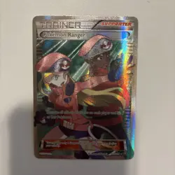 Pokemon Ranger (Full Art) 113/114 XY - Steam Siege Holo Pokemon TCG - LP - Image 1