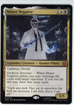 Magic the Gathering Marvel's Spider-Man Mister Negative M 0135 Standard Regular - Image 1