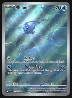 Pokemon Phione SV06: Twilight Masquerade 175/167 NM - Image 1